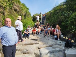 Cape Clear Visitors on Long Island