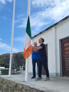 National Flag at Cape Clear Heritage Center