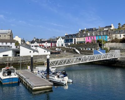 Baltimore Harbour from the pier looking to the village